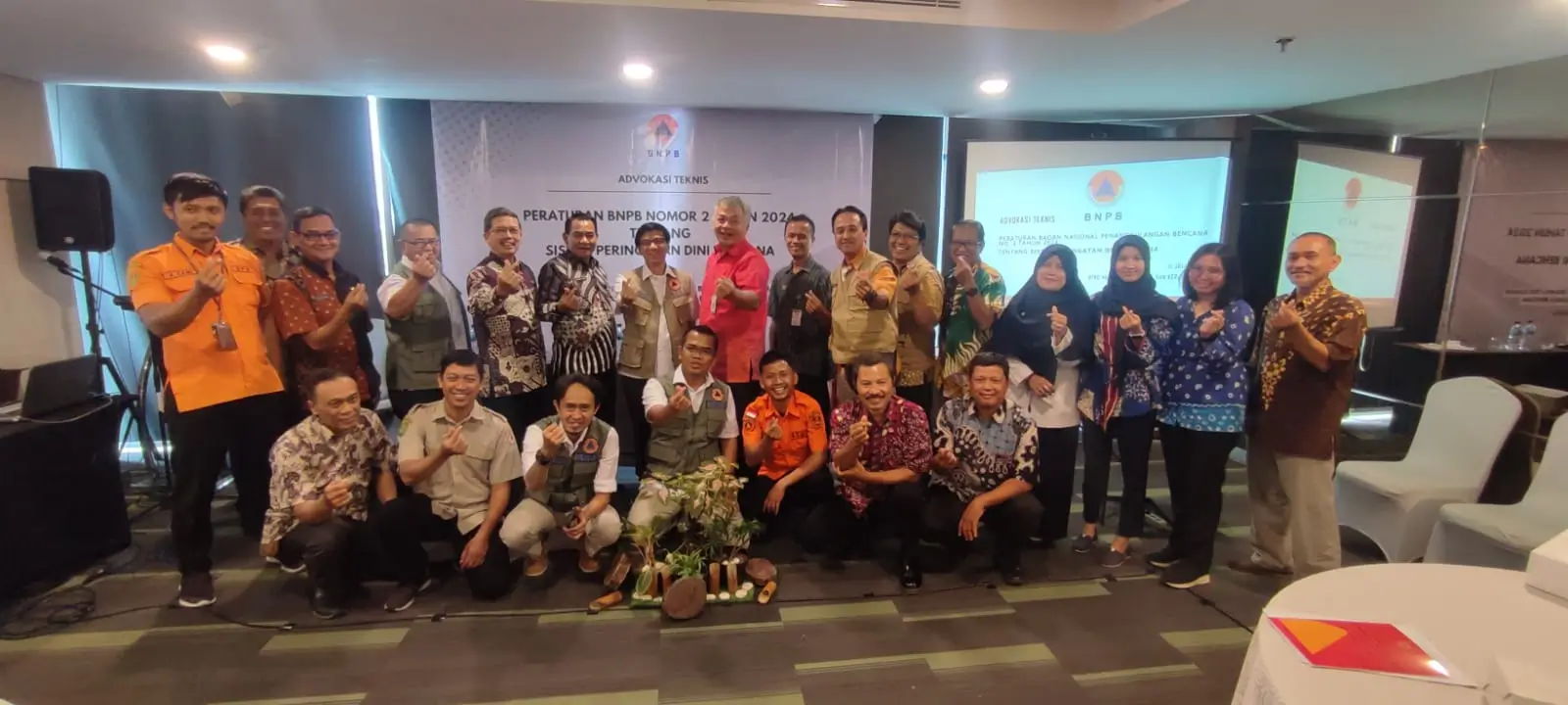 Sosialisasi Peraturan BNPB mengenai Sistem Peringatan Dini Bencana